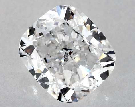 GIA 1.50 Carat D-SI2 Very Good Cut Cushion Modified Diamond